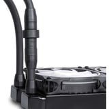Alphacool Pro Aurora 420 CPU AIO Processore Kit di raffreddamento a liquido 14 cm Nero, Bianco, Raffreddamento ad acqua Nero, Kit di raffreddamento a liquido, 14 cm, 154,1 m³/h, Nero, Bianco