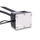 Alphacool Pro Aurora 420 CPU AIO Processore Kit di raffreddamento a liquido 14 cm Nero, Bianco, Raffreddamento ad acqua Nero, Kit di raffreddamento a liquido, 14 cm, 154,1 m³/h, Nero, Bianco