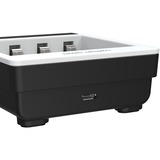 Ansmann Comfort Smart Batteria per uso domestico USB, Caricabatterie bianco/Nero, Nichel-Metallo Idruro (NiMH), Stilo AA, Mini Stilo AAA