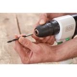 BLACK+DECKER Avvitatore a batteria reviva, 12Volt, Trapano avvitatore bianco/Nero