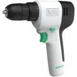 BLACK+DECKER REVDD12C-QW, Trapano avvitatore bianco/Nero