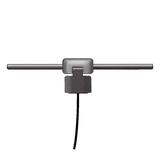 BenQ ScreenBar Halo 2, Luce LED Nero/Argento