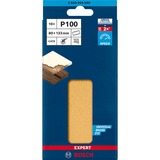 Bosch 2 608 900 880 fornitura per utensili rotanti per molatura/levigatura Legno Carta abrasiva, Foglio abrasivo Carta abrasiva, Legno, Bosch, Marrone, Rettangolare, 80 mm