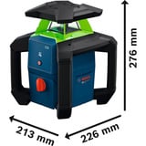 Bosch Rotationslaser GRL18V-3-31G in L-BOXX, Laser rotante verde, boxed