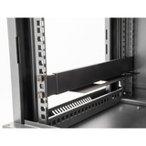 DeLOCK 66885 porta accessori Staffa di supporto Nero, Staffa di supporto, Nero, Metallo, 48,3 cm (19"), 368 mm, 60 mm