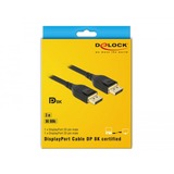 DeLOCK 85661 cavo DisplayPort 3 m Nero Nero, 3 m, DisplayPort, DisplayPort, Maschio, Maschio, 7680 x 4320 Pixel