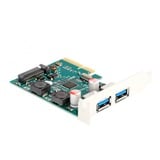 DeLOCK Scheda PCI Express x4 per 2 x porte USB 10 Gbps Tipo-A esterne, Controller USB 