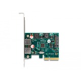 DeLOCK Scheda PCI Express x4 per 2 x porte USB 10 Gbps Tipo-A esterne, Controller USB 