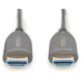 Digitus AK-330126-150-S, Cavo Nero