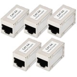 Digitus Accoppiatore modulare CAT 6A, schermato, 5 pezzi, Modulo di Keystone 
