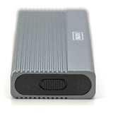 Digitus DA-71156 USB M.2 SSD, Disk enclosure alluminio