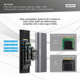 Digitus DA-71156, Disk enclosure alluminio