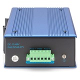 Digitus DN-651121 switch di rete Gigabit Ethernet (10/100/1000) Supporto Power over Ethernet (PoE) Nero, Blu Gigabit Ethernet (10/100/1000), Supporto Power over Ethernet (PoE), Montabile a parete