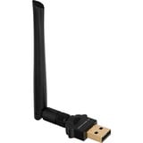 Dream Multimedia Dual Band Wireless USB 2.0 Adapter, Adattatore Wi-Fi Nero