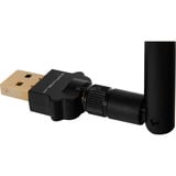 Dream Multimedia Dual Band Wireless USB 2.0 Adapter, Adattatore Wi-Fi Nero