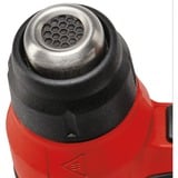 EINHELL Pistola termica a batteria Power X-Change TE-HA 18 Li-Solo, 18 Volt, Soffiatore d'aria calda rosso/Nero