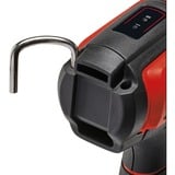 EINHELL Pistola termica a batteria Power X-Change TE-HA 18 Li-Solo, 18 Volt, Soffiatore d'aria calda rosso/Nero