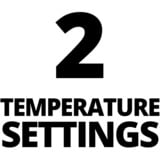 EINHELL Pistola termica a batteria Power X-Change TE-HA 18 Li-Solo, 18 Volt, Soffiatore d'aria calda rosso/Nero