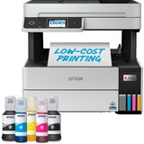 Epson EcoTank ET-5170, Stampante multifunzione grigio/Nero, Ad inchiostro, Stampa a colori, 4800 x 1200 DPI, A4, Stampa diretta, Nero, Bianco