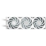 GIGABYTE AORUS WATERFORCE II 360 ICE Raffreddamento a liquido per CPU AIO - 3x ventole ARGB da 120 mm, meccanismo a incastro, DAISY-CHAIN, compatibile con Intel LGA 1851 e AMD AM5, Raffreddamento ad acqua bianco, meccanismo a incastro, DAISY-CHAIN, compatibile con Intel LGA 1851 e AMD AM5, Raffreddatore di liquidi tutto in uno, 12 cm, Bianco