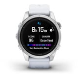 Garmin epix Pro (Gen 2) Standard Edition, Smartwatch bianco/Argento
