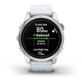 Garmin epix Pro (Gen 2) Standard Edition, Smartwatch bianco/Argento