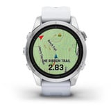 Garmin epix Pro (Gen 2) Standard Edition, Smartwatch bianco/Argento