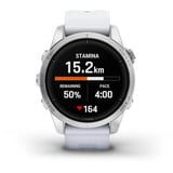 Garmin epix Pro (Gen 2) Standard Edition, Smartwatch bianco/Argento