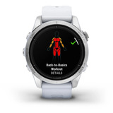 Garmin epix Pro (Gen 2) Standard Edition, Smartwatch bianco/Argento
