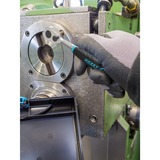 Hazet Cricchetto a denti fini HiPer 1/4", Pistola Nero/Blu