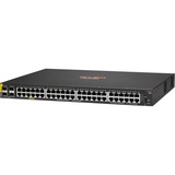 Hewlett Packard Enterprise Aruba 6000 48G Class4 PoE 4SFP 370W Gestito L3 Gigabit Ethernet (10/100/1000) Supporto Power over Ethernet (PoE) 1U, Interruttore Gestito, L3, Gigabit Ethernet (10/100/1000), Supporto Power over Ethernet (PoE), Montaggio rack, 1U
