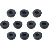 Jabra 14101-61 accessorio per cuffia, Cuscinetto auricolare Nero, 10 pz