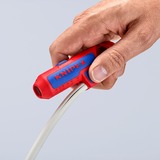 KNIPEX ErgoStrip Blu, Rosso pinza spellacavi rosso/Blu, 1,3 cm, 8 mm, Plastica, Blu, Rosso, 13,5 cm, 74 g