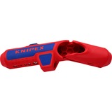 KNIPEX ErgoStrip Blu, Rosso pinza spellacavi, Attrezzo Sverniciatura /smontaggio rosso/Blu, 1,3 cm, 8 mm, Plastica, Blu, Rosso, 13,5 cm, 74 g