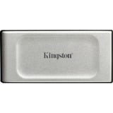 Kingston 4000G SSD portatile XS2000, Disco a stato solido argento/Nero, 4 TB, USB tipo-C, 3.2 Gen 2 (3.1 Gen 2), 2000 MB/s, Nero, Argento