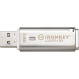 Kingston IronKey Locker+ 50 128 GB alluminio