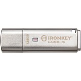 Kingston IronKey Locker+ 50 128 GB, Chiavetta USB alluminio