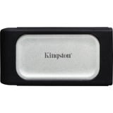 Kingston XS2000 4000 GB Nero, Argento, Disco a stato solido argento/Nero, 4000 GB, USB tipo-C, 3.2 Gen 2 (3.1 Gen 2), 2000 MB/s, Nero, Argento