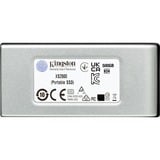 Kingston XS2000 4000 GB Nero, Argento, Disco a stato solido argento/Nero, 4000 GB, USB tipo-C, 3.2 Gen 2 (3.1 Gen 2), 2000 MB/s, Nero, Argento