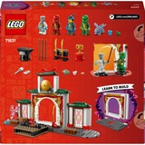 LEGO NINJAGO 71831 Tempio dello Spinjitzu Ninja - Set Giocattolo con 4 Minifigure, Drago, Armi e Accessori, Giochi Bambini 4+, Giochi di costruzione Drago, Armi e Accessori, Giochi Bambini 4+, Set da costruzione, 4 anno/i, Plastica, 158 pz, 537 g