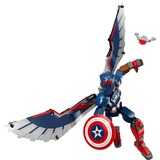 LEGO Nuovo personaggio costruibile di Captain America, Giochi di costruzione Set da costruzione, 8 anno/i, Plastica, 359 pz, 435 g
