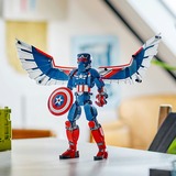 LEGO Nuovo personaggio costruibile di Captain America, Giochi di costruzione Set da costruzione, 8 anno/i, Plastica, 359 pz, 435 g