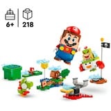 LEGO Super Mario 71439 Avventure di Mario Interattivo, Giocattolo con Personaggi Nintendo da Collezione per Bambini 6+, Giochi di costruzione Giocattolo con Personaggi Nintendo da Collezione per Bambini 6+, Set da costruzione, 6 anno/i, Plastica, 218 pz, 467 g