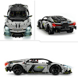LEGO Technic 42214 Super Sports Car Lamborghini Revuelto, Auto Giocattolo Telecomandata con Luci, Sterzo e Batteria Ricaricabile, Giochi di costruzione Auto Giocattolo Telecomandata con Luci, Sterzo e Batteria Ricaricabile, Set da costruzione, 10 anno/i, Plastica, 1135 pz, 1,94 kg