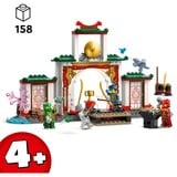 LEGO Tempio dello Spinjitzu Ninja, Giochi di costruzione Set da costruzione, 4 anno/i, Plastica, 158 pz, 537 g