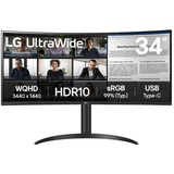 LG 34WR55QK, Monitor LED Nero