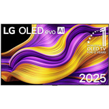 LG OLED77G57LW evo TV, TV OLED argento/Nero