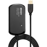 Lindy 42783 hub di interfaccia 480 Mbit/s Nero, Hub USB 480 Mbit/s, Nero, 12 m, Win ME, 2000, XP, Vista Mac OS Linux, 463 g, USB 2.0/1.1