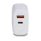 Lindy 73428 Caricabatterie per dispositivi mobili Universale Bianco AC Ricarica rapida Interno bianco, Interno, AC, 20 V, Bianco