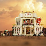 Lumibricks Rapina in banca western, Giochi di costruzione 